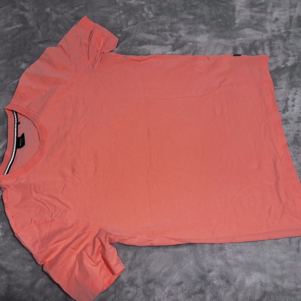 Brand new slim fit pink Hugo Boss t-shirt